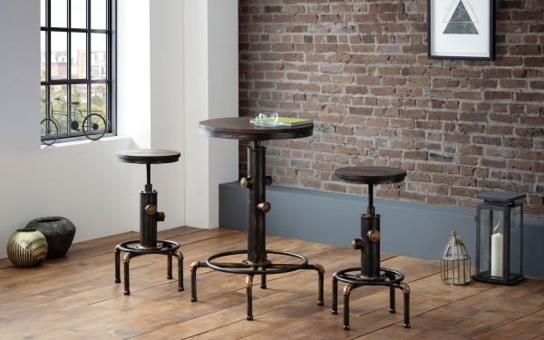 Rockport Pipework Bar Table set 1