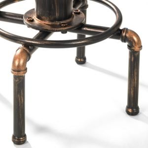 Rockport Pipework Barstool detail