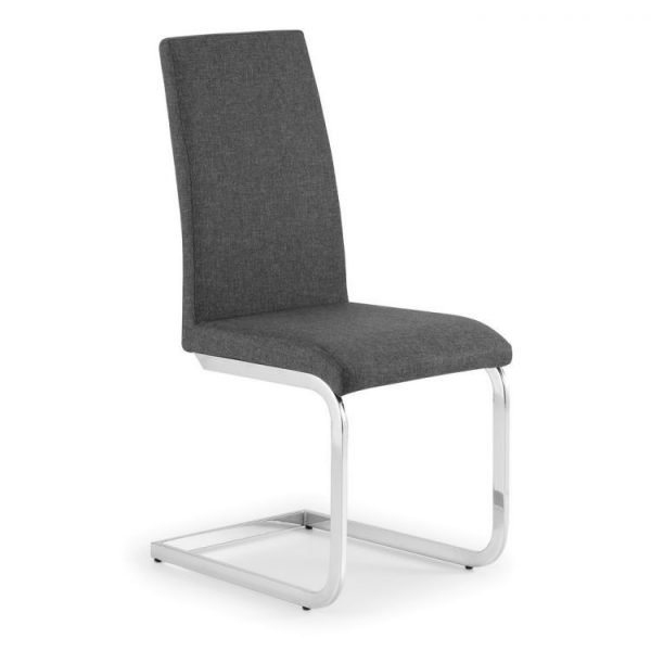 Roma Cantilever Dining Chair Slate Grey