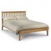 Salerno Shaker King Size Bed - Oak