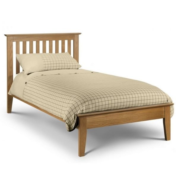 Salerno Single Shaker Bed Oak