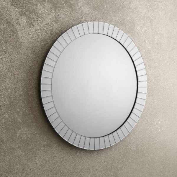 Sonata Large Round Wall Mirror Room