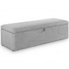 Sorrento Blanket Box Light Grey