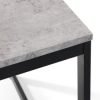 Staten Concrete Dining Table detail