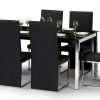 Tempo Glass Dining Table set