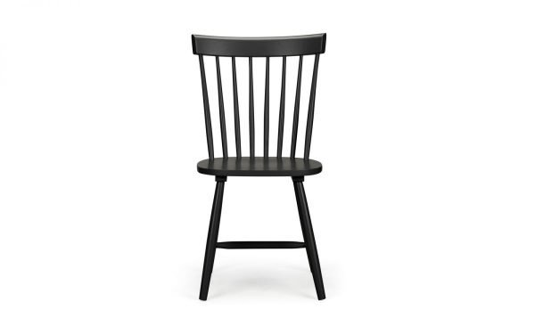 Torino Black Chair front