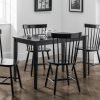 Torino Black Chair set