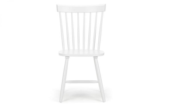 Torino White Chair front
