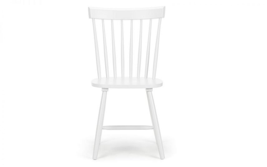 Torino White Chair front