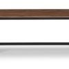 Tribeca Bench Walnut front