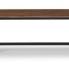 Tribeca Bench Walnut front