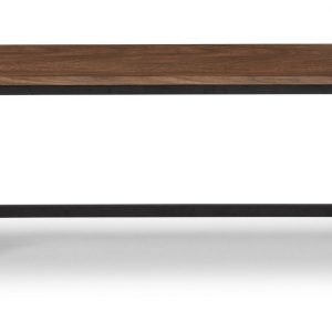 Tribeca Bench Walnut front