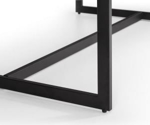 Tribeca Dining Table Sonoma Oak detail