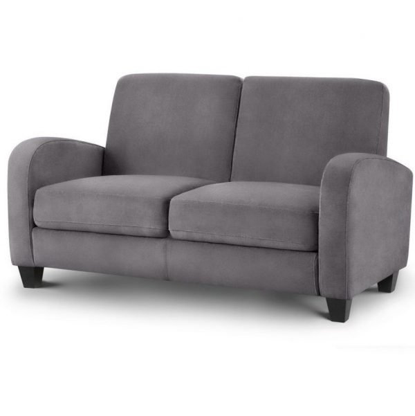 Vivo 2 Seater Dusk Grey Chenille