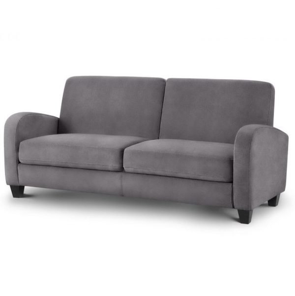 Vivo 3 Seater Dusk Grey Chenille