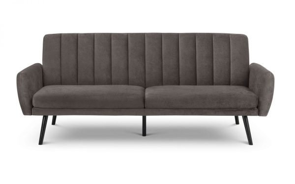 afina grey sofabed front