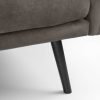 afina grey sofabed leg detail