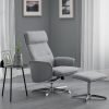 aria recliner stool roomset