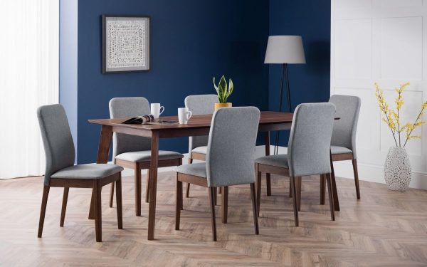 berkeley table 6 chairs roomset