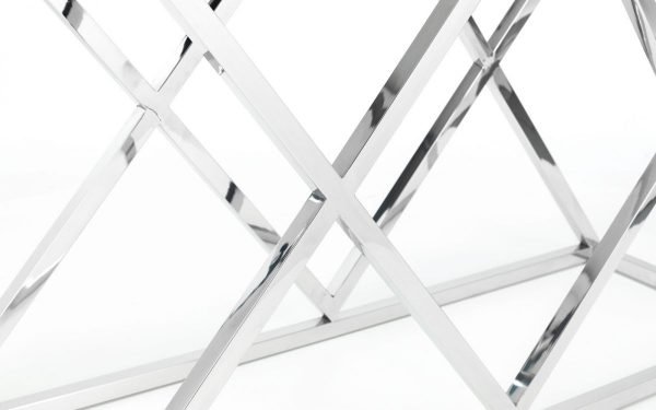 biarritz console table x frame detail