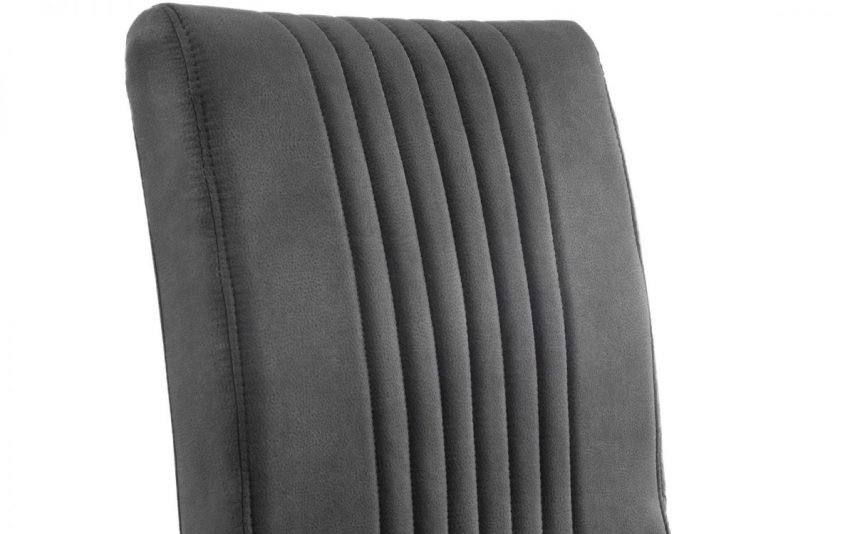 brooklyn charcoal chair detail