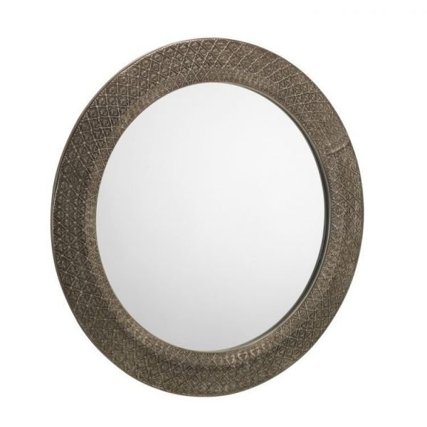 cadence large round mirror