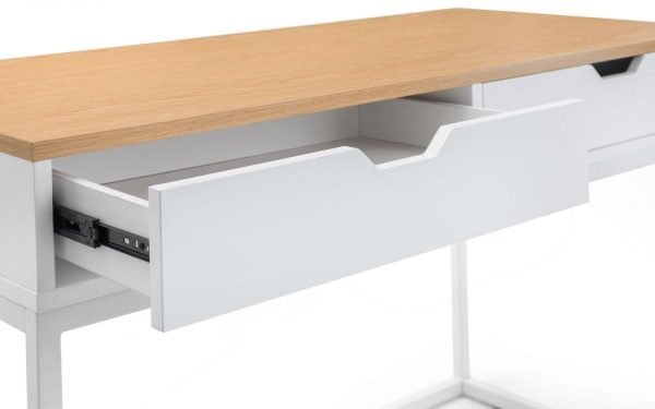 california desk open open drawer