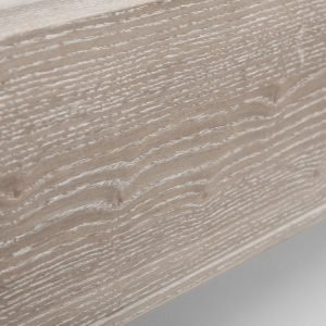 camille bed wood detail