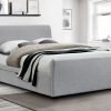 capri fabric bed