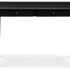 carrington black desk front