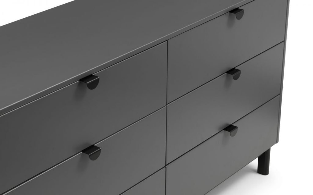 5 Inspiring Ways To Style a Grey Living Room 3 chloe 6 drawer chest front detail
