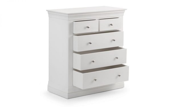 clermont 3 2 drawer chest open