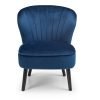 coco blue chair front
