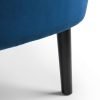 coco blue chair leg detail