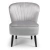 coco grey chair front