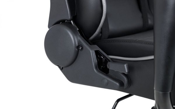 comet gaming chair adjustable back detail