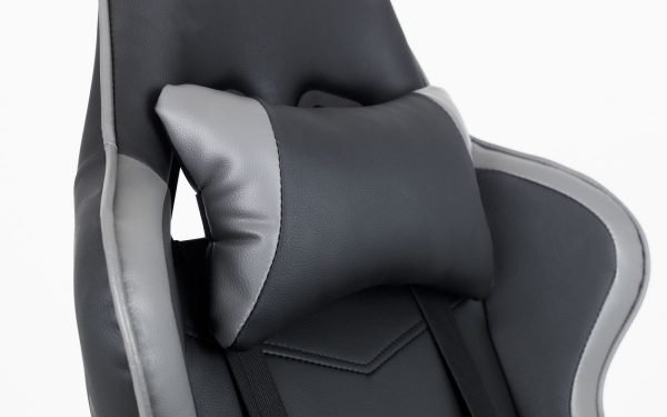 comet gaming chair pillow detail