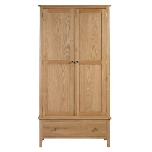 cotswold 2 door 1 drawer wardrobe front