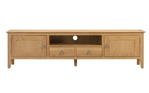 cotswold wide screen tv unit front