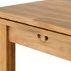 coxmoor extending table detail Closed close