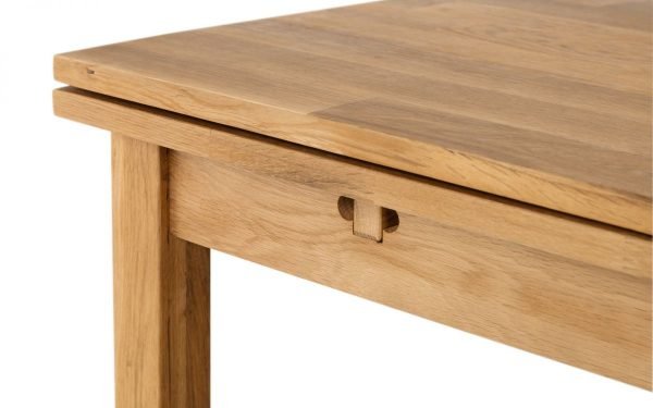 coxmoor extending table detail Closed close