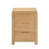 curve 3 drawer bedside 2