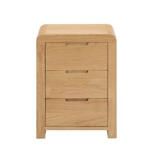curve 3 drawer bedside 2