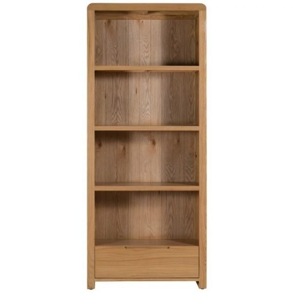 curve bookcase front