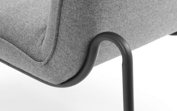 dali grey chair leg detail