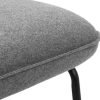 dali grey chair seat detail