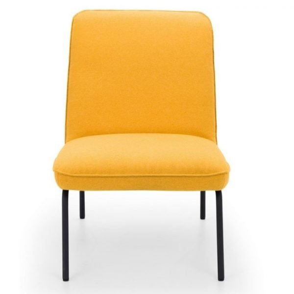dali mustard chair front