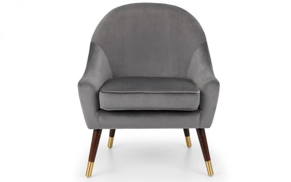 elliot armchair front angle