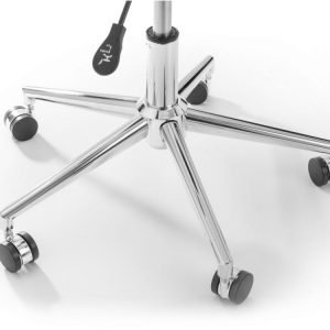 erika white office chair detail