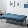 gaudi blue sofabed open roomset